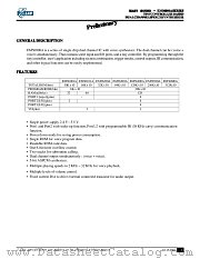 EM56001A datasheet pdf ELAN Microelectronics
