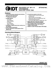 IDT70V9279L datasheet pdf IDT