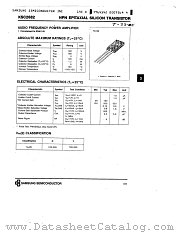 KSC2682 datasheet pdf Samsung Electronic