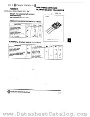 KSD5015 datasheet pdf Samsung Electronic