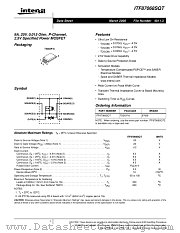 ITF87068SQT datasheet pdf Intersil