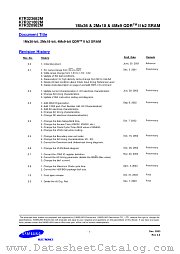 K7R321882 datasheet pdf Samsung Electronic