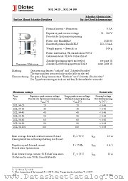 SGL34 datasheet pdf Diotec Elektronische