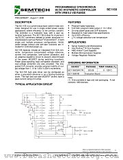 SC1155EVB datasheet pdf Semtech