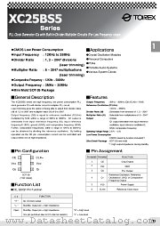 XC221A datasheet pdf Torex Semiconductor