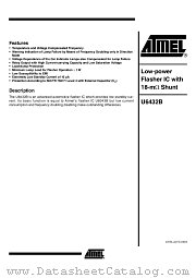 U6432B-FP datasheet pdf Atmel