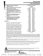 SN74ALVCH16646DGV datasheet pdf Texas Instruments
