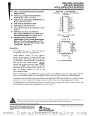 SN54LV595AW datasheet pdf Texas Instruments