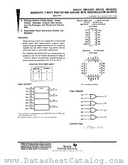 SN54LS33W datasheet pdf Texas Instruments