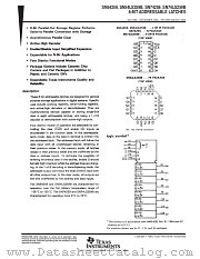 SN54259W datasheet pdf Texas Instruments