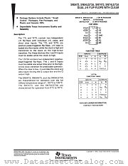 SN5473W datasheet pdf Texas Instruments