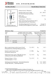 BY396 datasheet pdf Diotec Elektronische