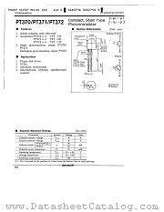 PT370 datasheet pdf SHARP
