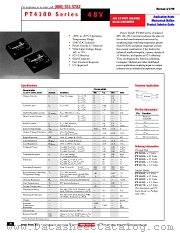 PT4100-48V datasheet pdf Texas Instruments