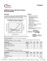 PTF080901 datasheet pdf Infineon