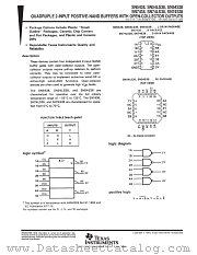 SN54S38FK datasheet pdf Texas Instruments
