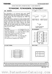 TC74VHC04 datasheet pdf TOSHIBA