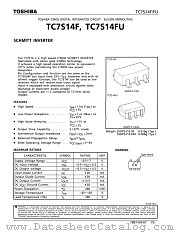 TC7S14 datasheet pdf TOSHIBA