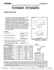 TC7SH02 datasheet pdf TOSHIBA