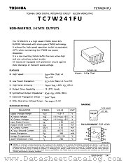 TC7W241 datasheet pdf TOSHIBA