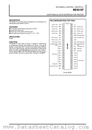 M54610 datasheet pdf Mitsubishi Electric Corporation