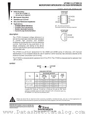 LT1004-2.5D datasheet pdf Texas Instruments