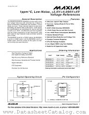 MAX6325CPA datasheet pdf MAXIM - Dallas Semiconductor