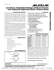 MAX6418UK22-T datasheet pdf MAXIM - Dallas Semiconductor