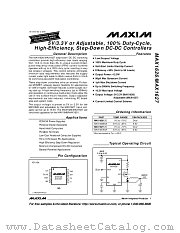 MAX1626ESA datasheet pdf MAXIM - Dallas Semiconductor