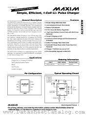 MAX1879EUA datasheet pdf MAXIM - Dallas Semiconductor