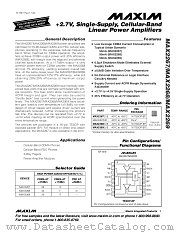 MAX2269EUE datasheet pdf MAXIM - Dallas Semiconductor