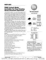 NCP1207-D datasheet pdf ON Semiconductor