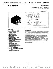 SFH6016 datasheet pdf Siemens