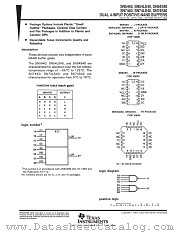 SN54S40W datasheet pdf Texas Instruments