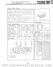 TC5027BP datasheet pdf TOSHIBA