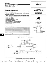 MC1373 datasheet pdf Motorola