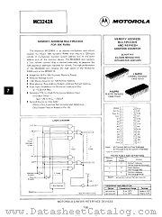MC3242A datasheet pdf Motorola