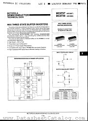 MC6887 datasheet pdf Motorola