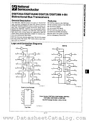 DS8T28 datasheet pdf National Semiconductor