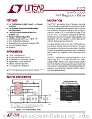 LT1573CS8 datasheet pdf Linear Technology