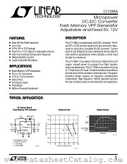 LT1109A-5 datasheet pdf Linear Technology