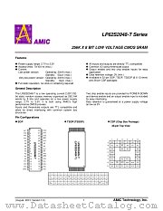 LP62S2048U-70LLT datasheet pdf AMIC Technology