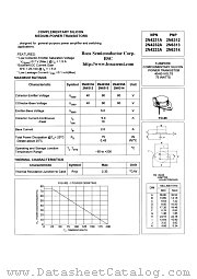 2N4231 datasheet pdf Boca Semiconductor Corporation
