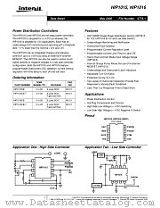 HIP1016CB-T datasheet pdf Intersil