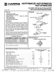 HGT1S7N60C3D datasheet pdf Fairchild Semiconductor