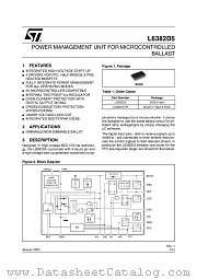 L6382D5TR datasheet pdf ST Microelectronics