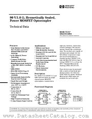 HSSR-711X datasheet pdf Agilent (Hewlett-Packard)