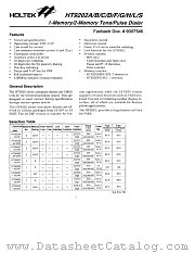 HT9202B datasheet pdf Holtek Semiconductor