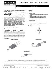 HUF75337G3 datasheet pdf Fairchild Semiconductor