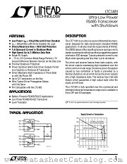 LTC1481CS8 datasheet pdf Linear Technology